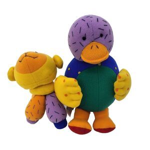 Vintage Dakin Animix Mix and Match Duck Sheep Interchangeable Plush Animals